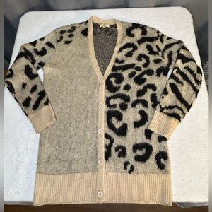 Kori Leopard Cardigan